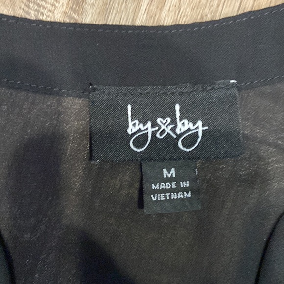 By&By sheer black pocket tank - Picture 3 of 4